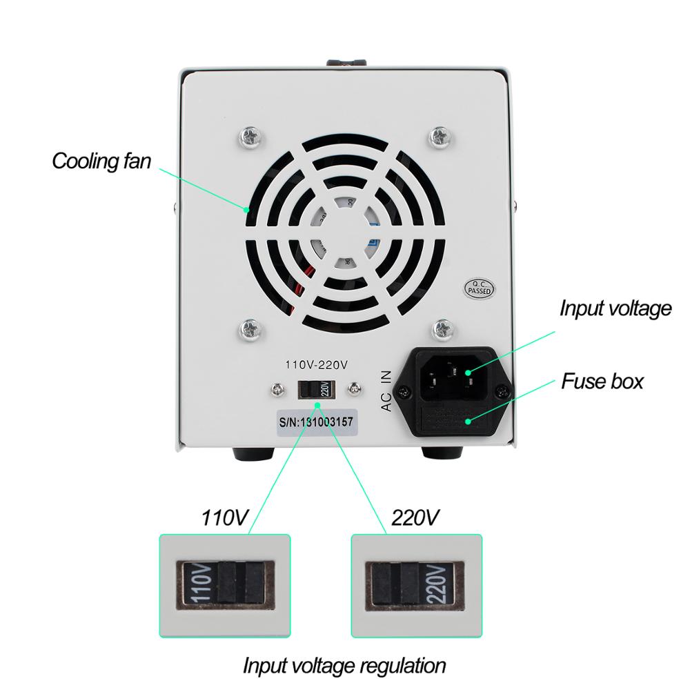 LW PS-305D 30V 5A 150W Adjusta - Linear Lab Power Supply Adjustable recension och pris