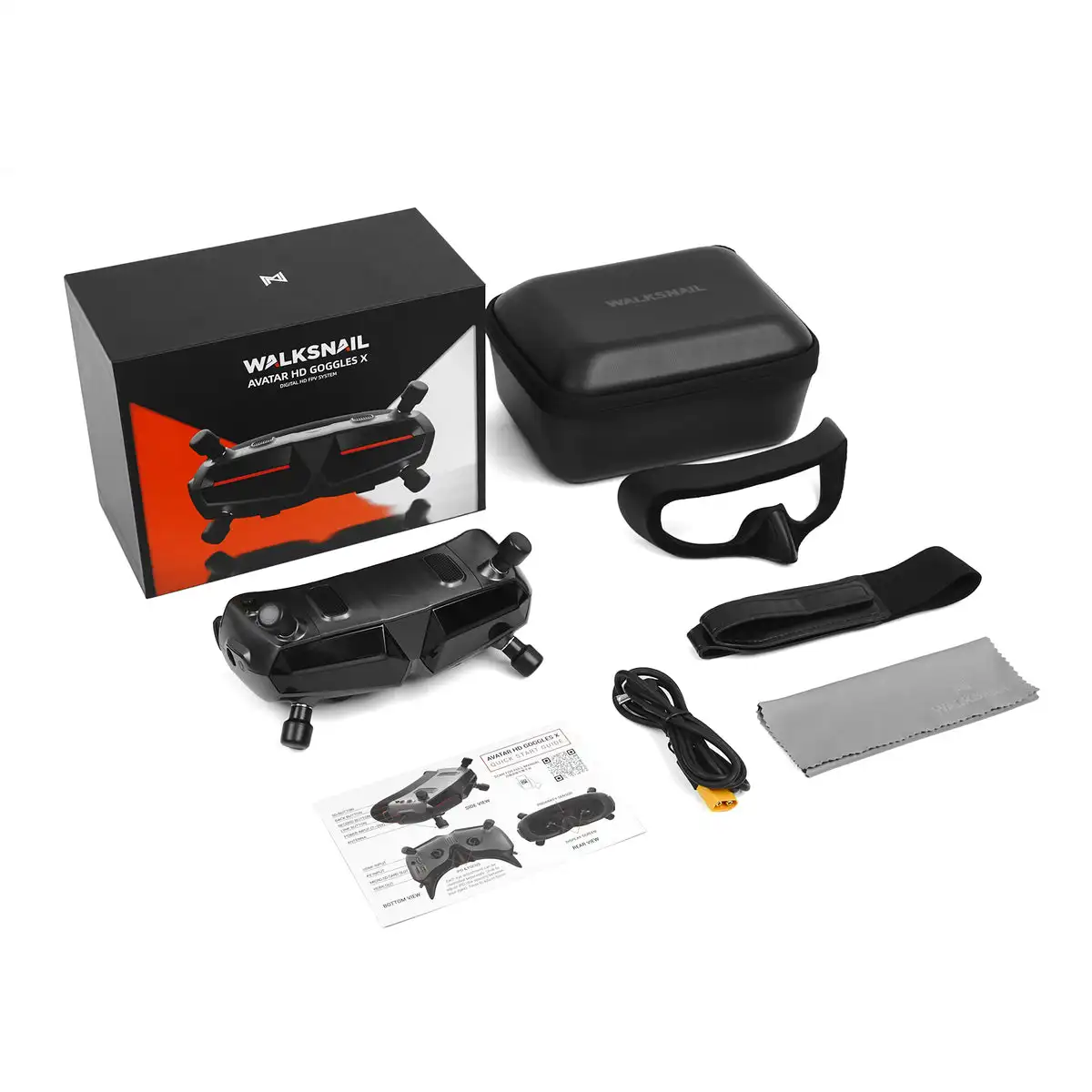 Walksnail Avatar HD Goggles X  - Fpv Goggles Walksnail Avatar Hd recension och pris