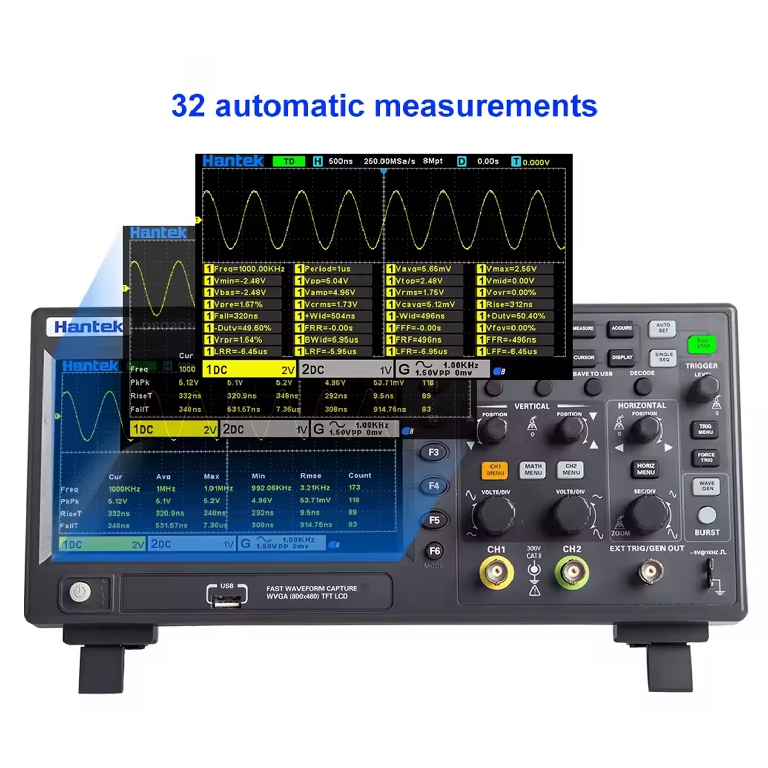 DSO2C10 DSO2C15 DSO2C10 2 Chan - Digital Storage Oscilloscope 100Mhz recension och pris