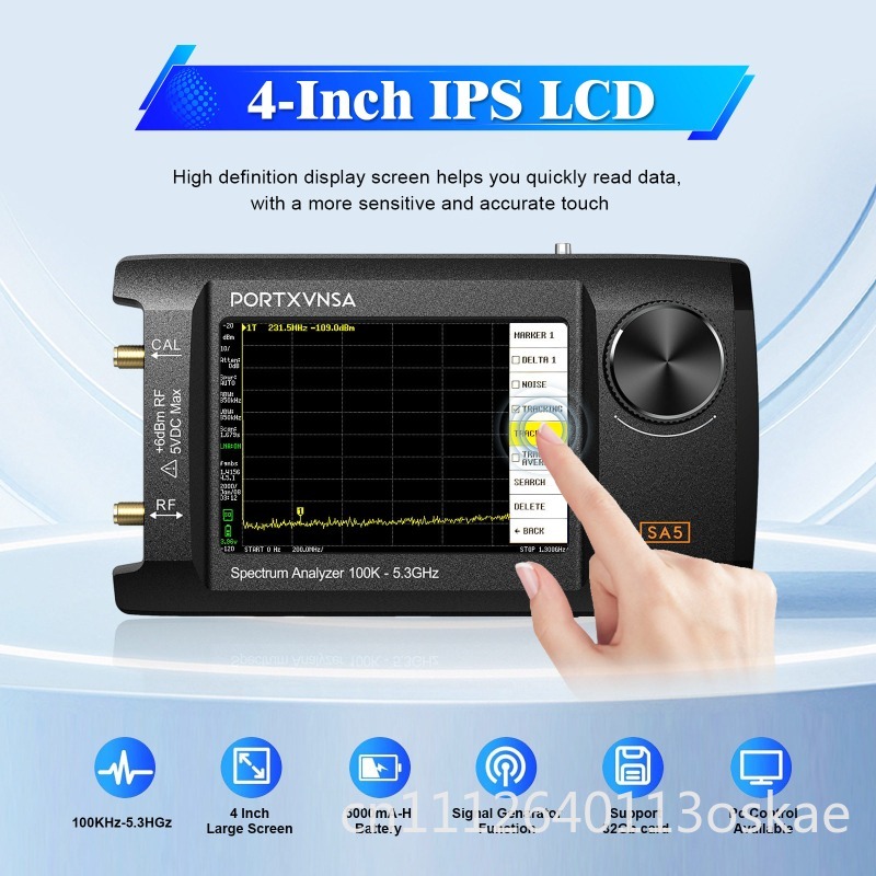 SA5 Multifunctional Handheld S - Signal Generator Spectrum Analyzer recension och pris