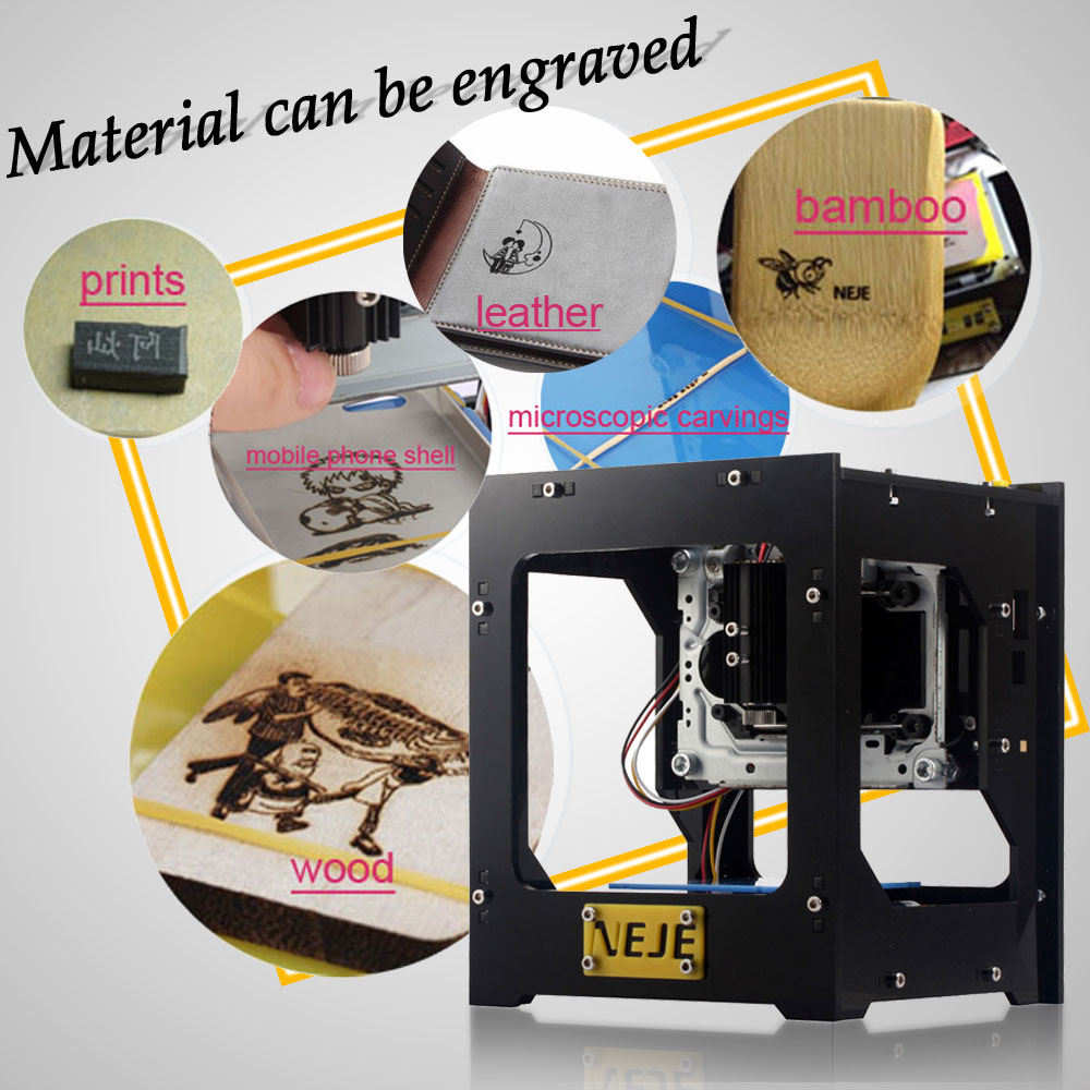 NEJE 500MW Mini CNC Router Las - Mini Laser Engraver Cnc Router recension och pris